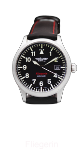 Fliegerin Flugzeit Watch